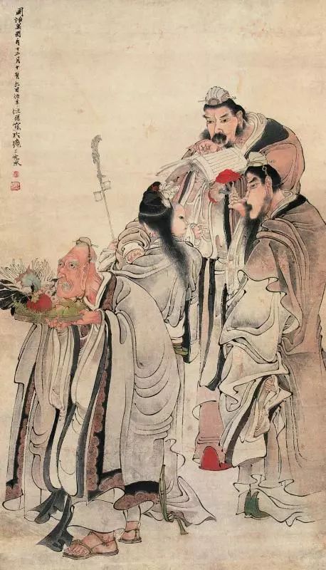 任伯年的经典高清花鸟画作品 (任伯年人物画高清图)