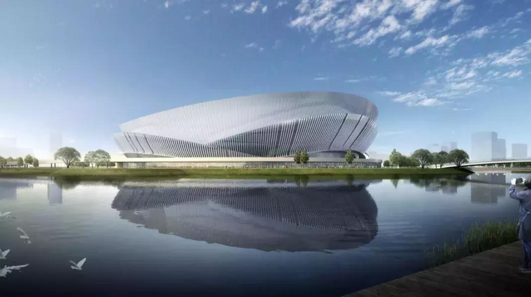 临沂新建体育中心,临沂奥体中心规划效果图