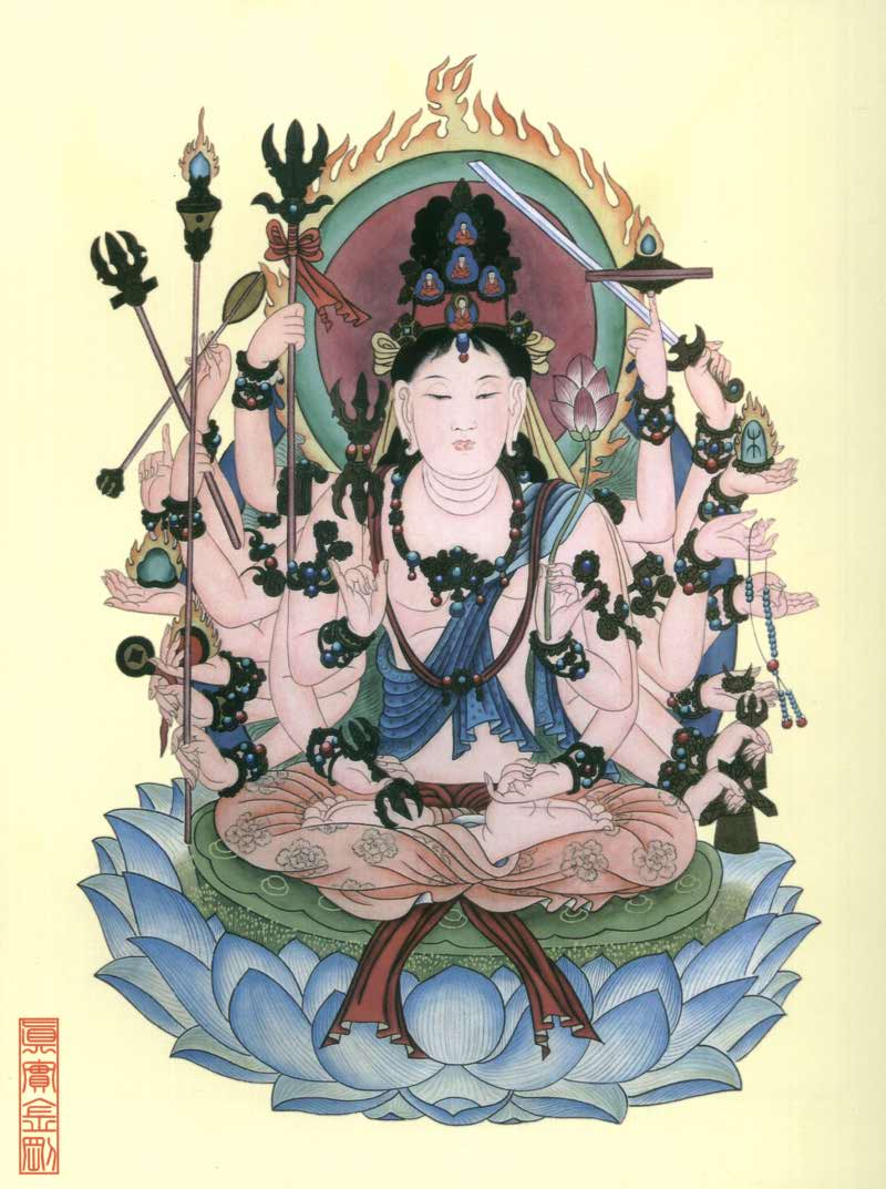 雍容华贵八面玲珑,十八菩萨介绍