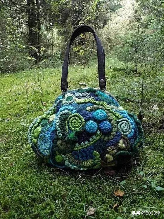 爱尔兰钩花包包图解,爱尔兰钩花包包教程