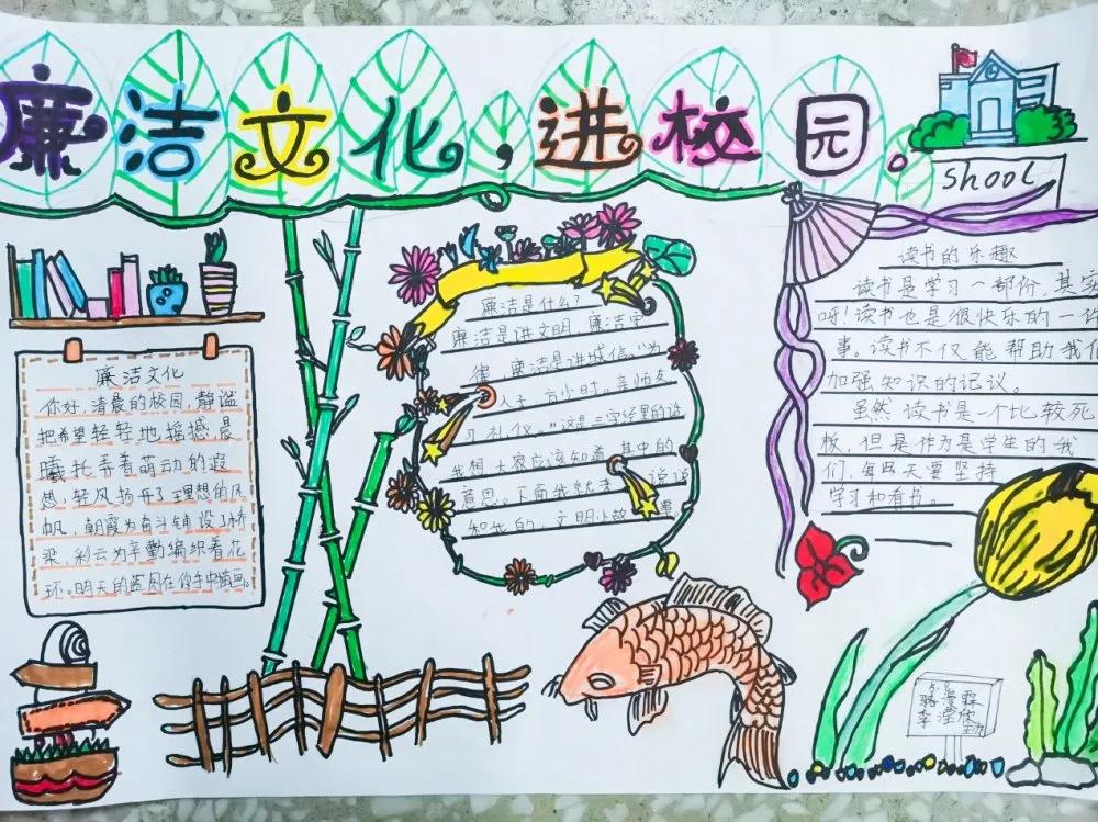 廉洁文化进校园习习清风浸我心——红光思源学校主题教育系列活动亮点多