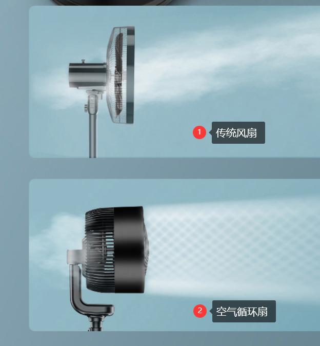 可收纳空气循环扇推荐,无线空气循环扇可折叠