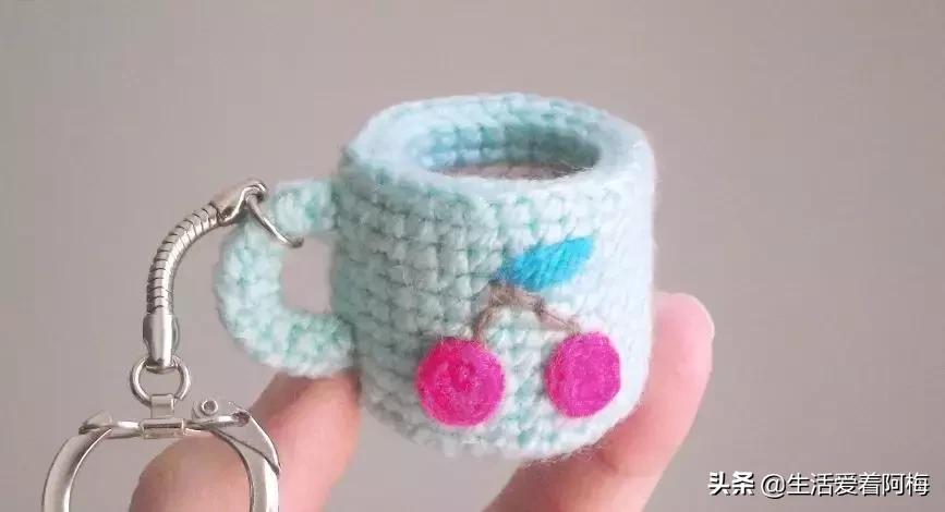 钩针编织时尚首饰项链视频教程,柠檬耳环钩针图解