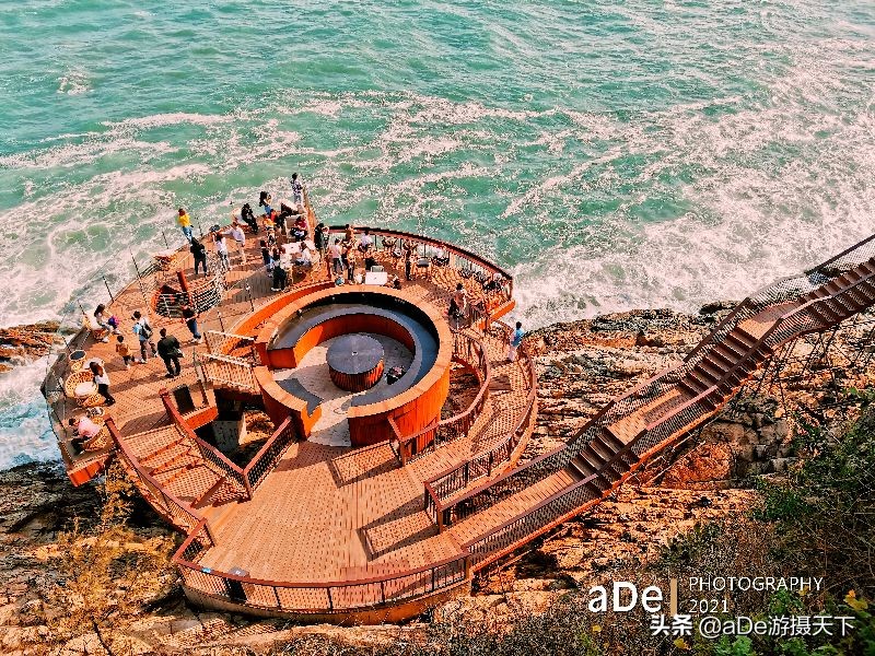 惠州双月湾礁石吧台,惠州双月湾观海咖啡厅