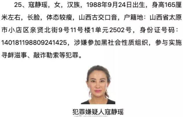 山西涉黑女覆灭记,山西涉黑第一案