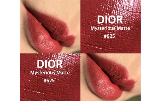 迪奥漆光口红847试色,dior漆光唇釉740