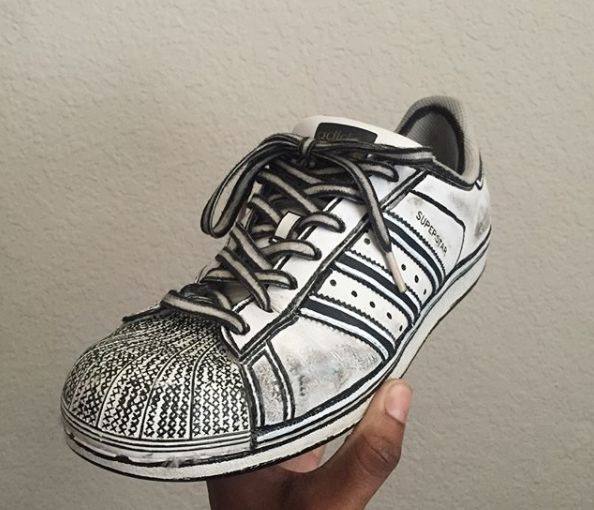 diy鞋子画教程黑白,diy手绘鞋动漫图案大全