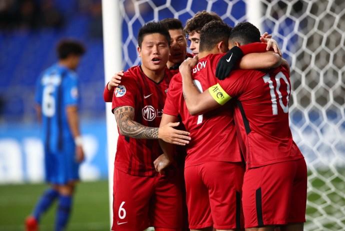 山东泰山vs上海上港李帅,中韩队亚冠比分