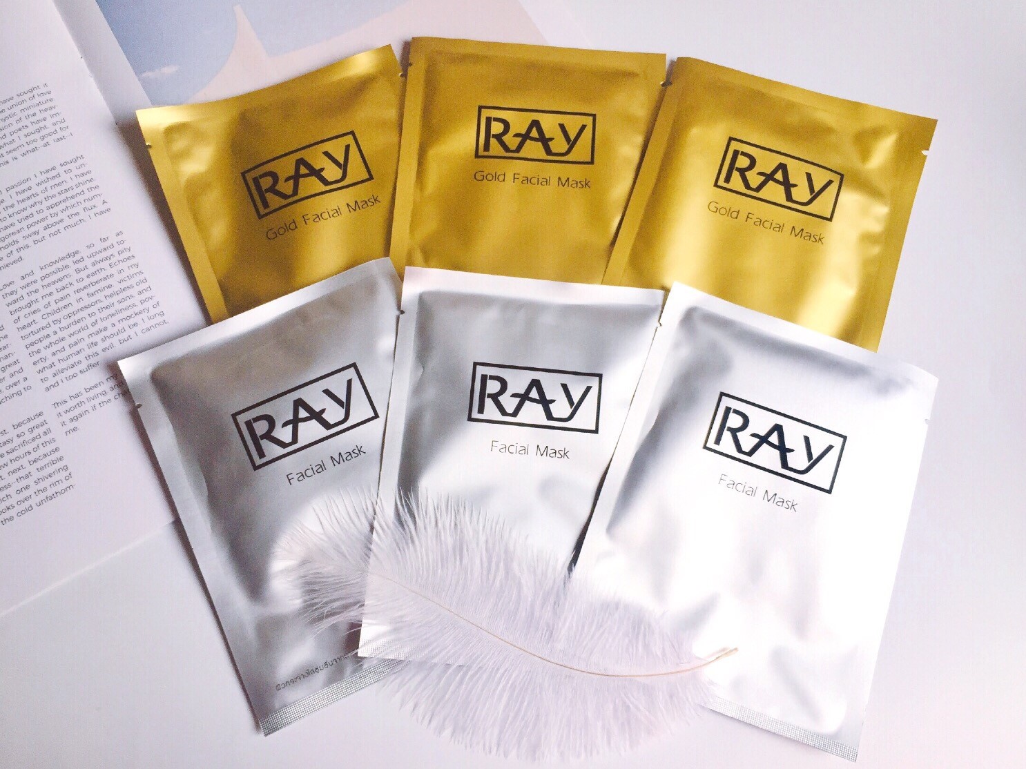 泰国ray妆雷面膜 (泰国妆蕾ray面膜提亮祛黄击退暗沉)