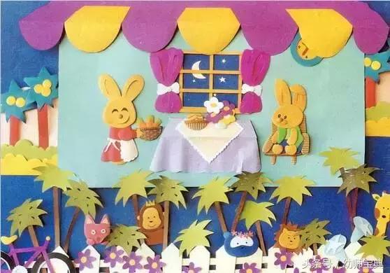 我们是大班的哥哥姐姐主题墙环创,六一儿童节主题墙环创幼儿园大班