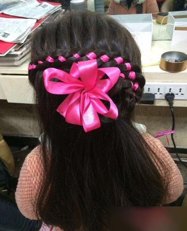 儿童梳头教程简单又好看,简单梳头造型儿童