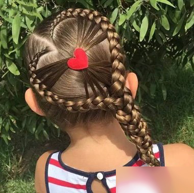 儿童梳头教程简单又好看,简单梳头造型儿童