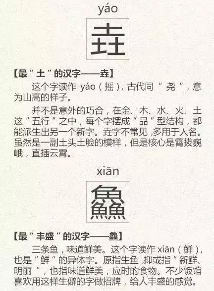 这些汉字倒过来你还认识吗,这些汉字单独拿出来你还认识吗
