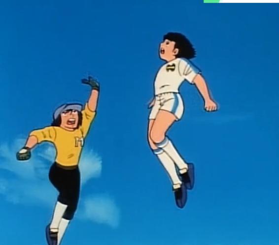 蝎子摆尾凌空抽射倒挂金钩,倒挂金钩凌空抽射大空翼