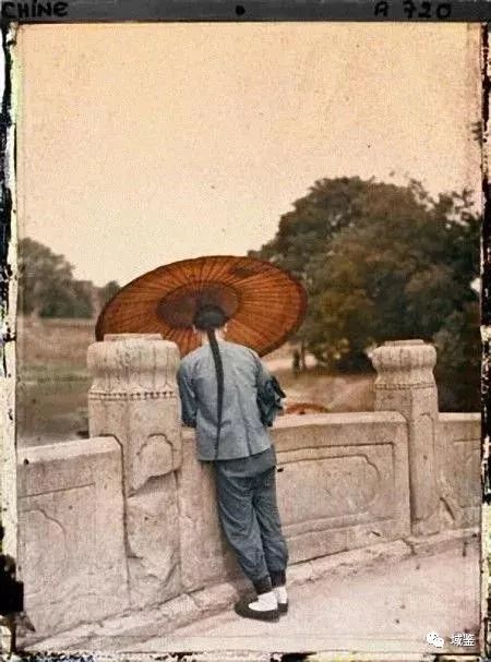 1百多年前法国人拍下的清朝照片,美国珍藏的中国晚清彩照