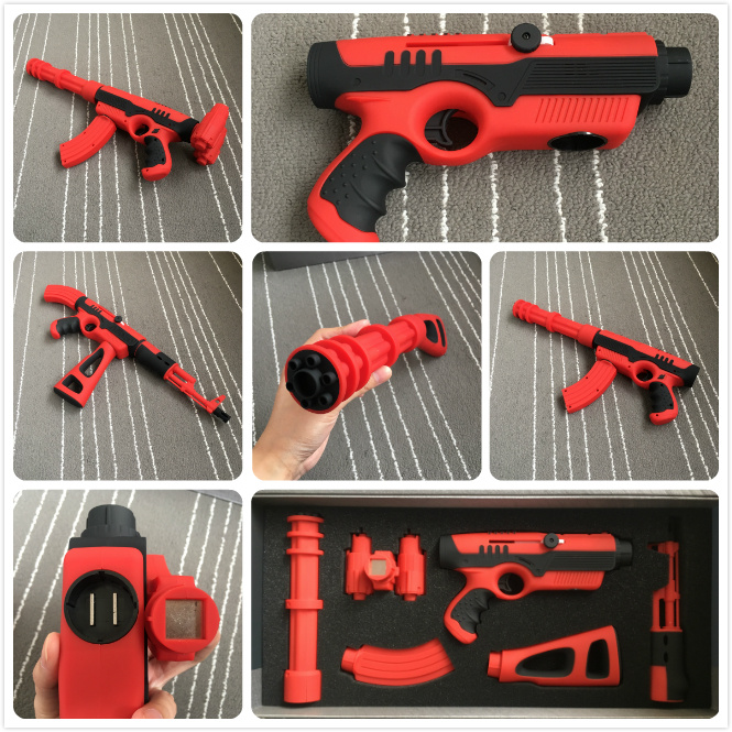 ak47塑料玩具枪扳机拼装,ak47无枪托玩具