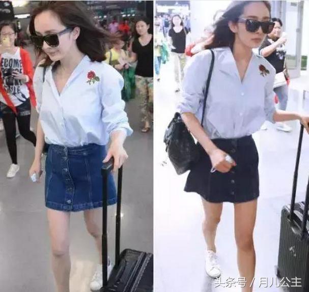 杨幂告诉你：胸大穿衣服怎样不像巨乳妇女