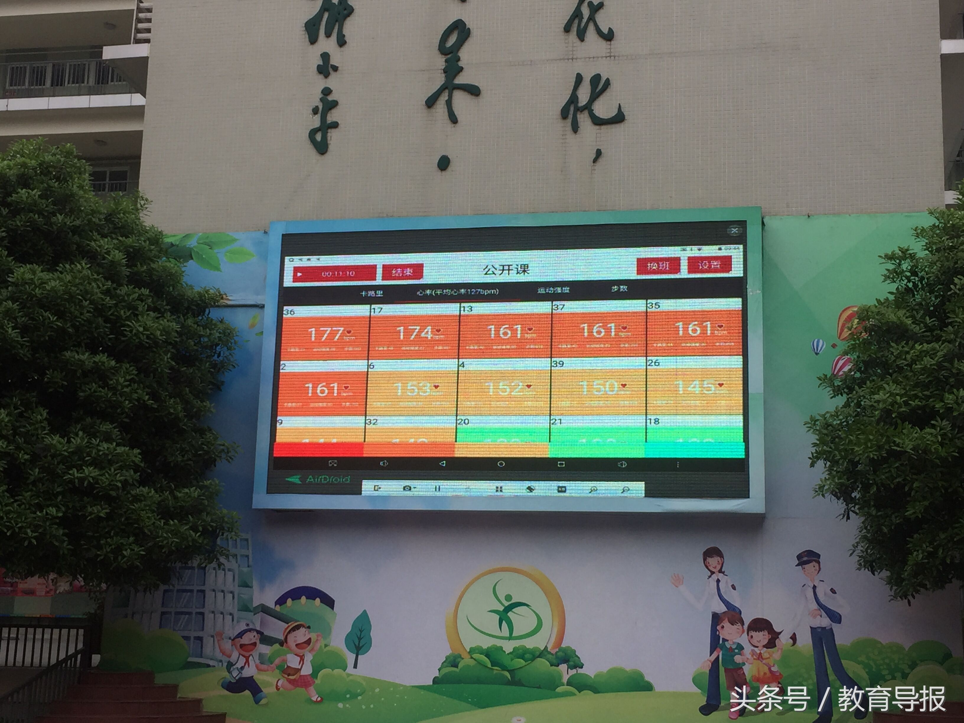 担心学生运动负荷过量？成都市龙江路小学体育课让学生佩戴了这个