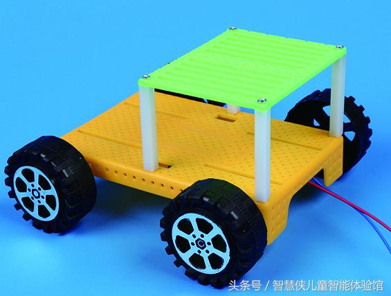 科技小制作风力越野车,吉普车科技小制作