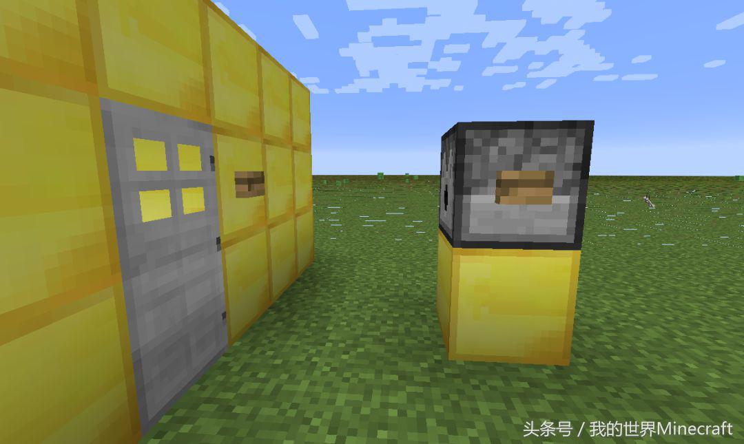 我的世界新手开门教程,我的世界怎么开门教程