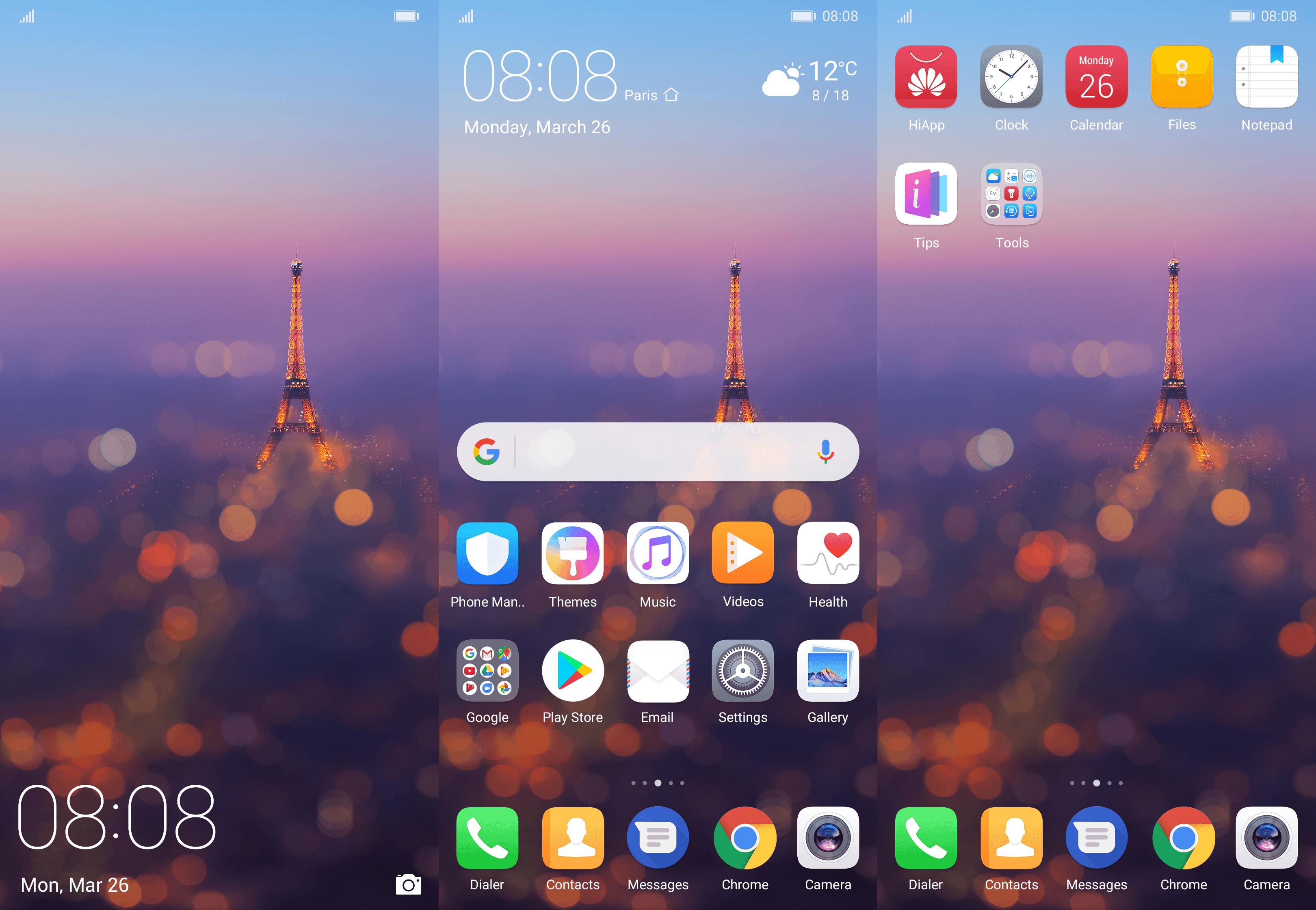 华为p20主题怎么还原最初的,华为p20新生活主题桌面布局