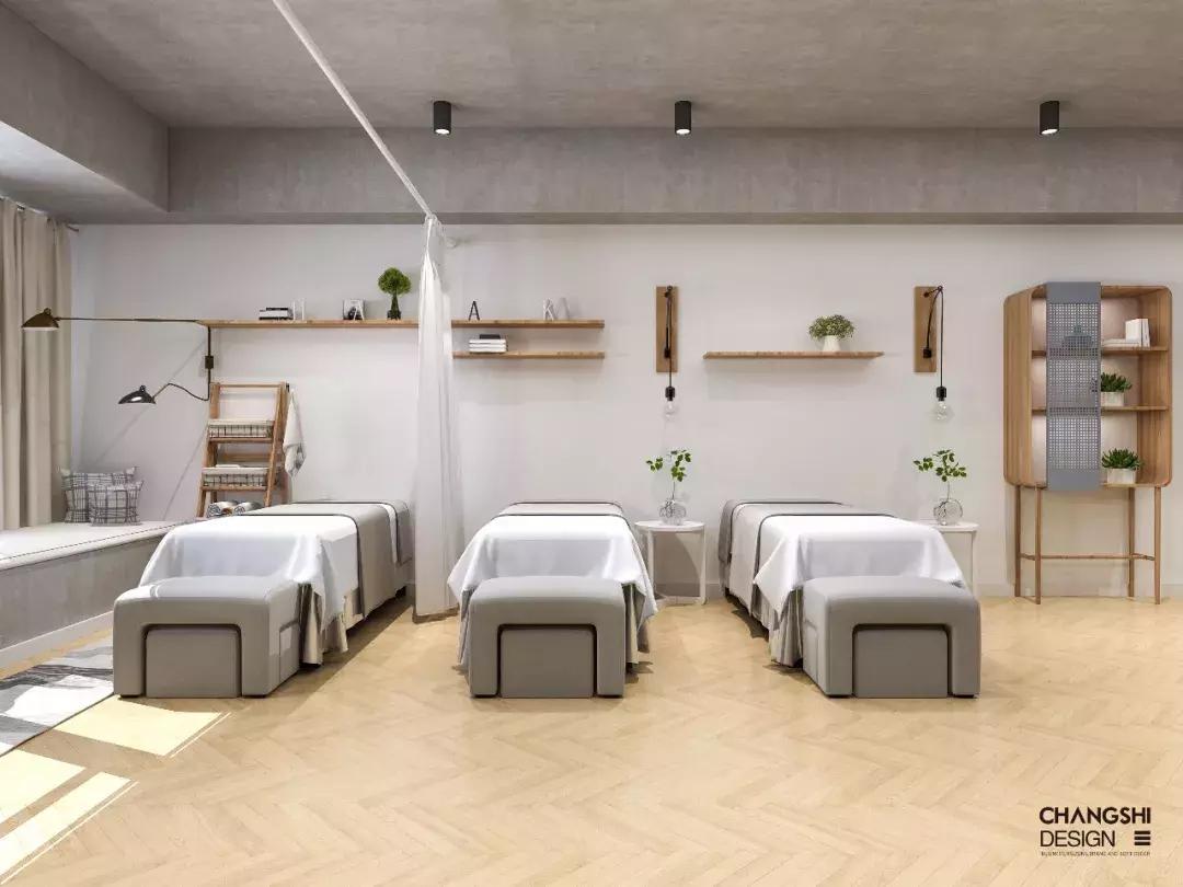 常石设计——一芷皮肤管理中心品牌与空间设计,清新北欧风!