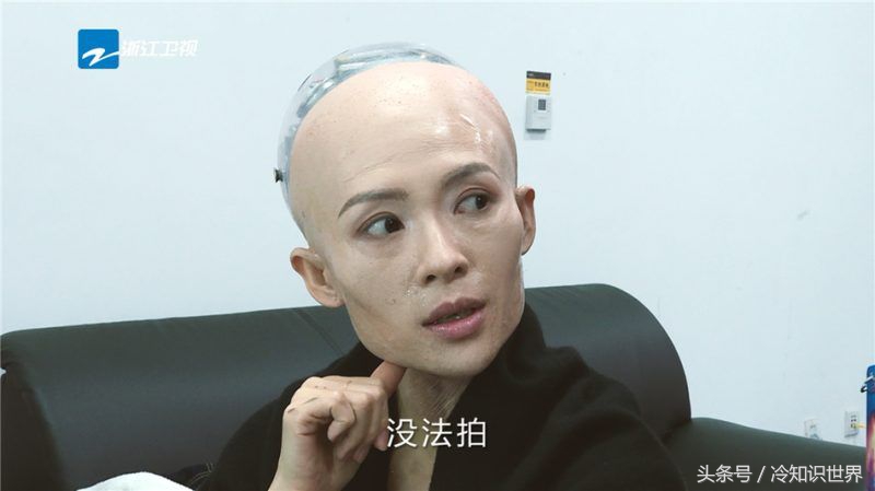 光头女生也很美,明星光头造型