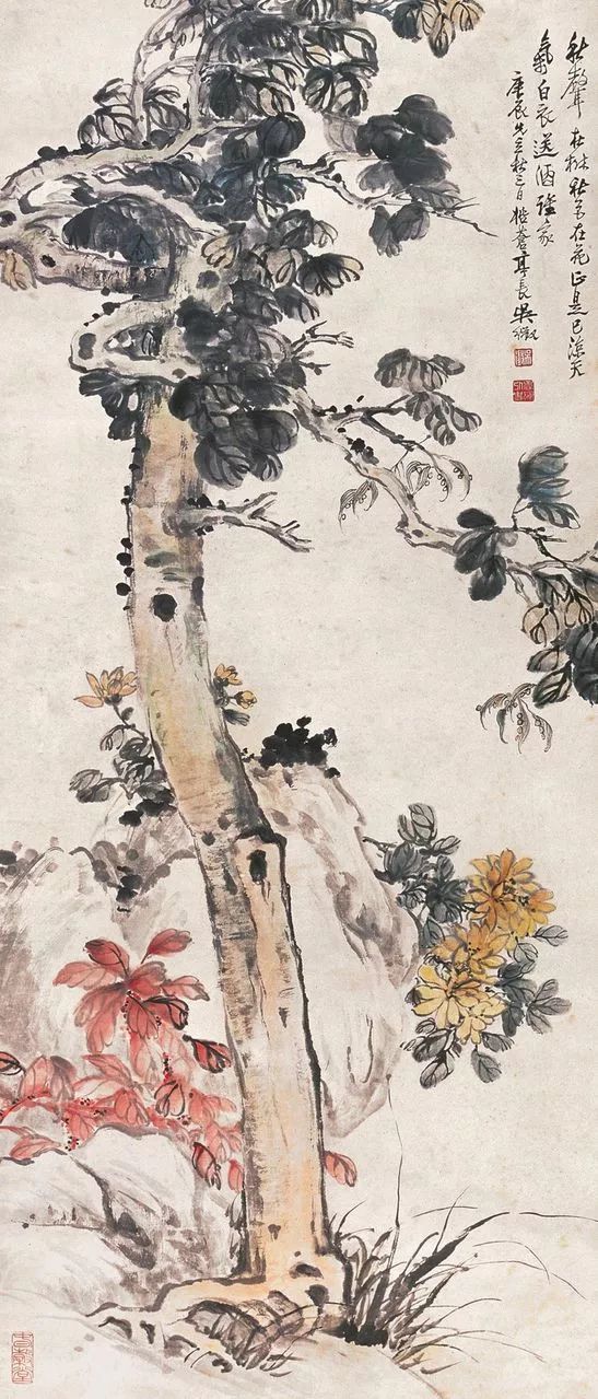 写意山水花鸟画精品欣赏,吴待秋山水画精品欣赏图文