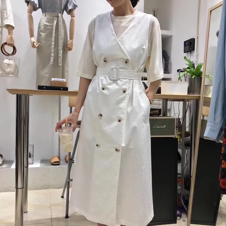 十三行女装档口韩系简约风,十三行知性优雅女装