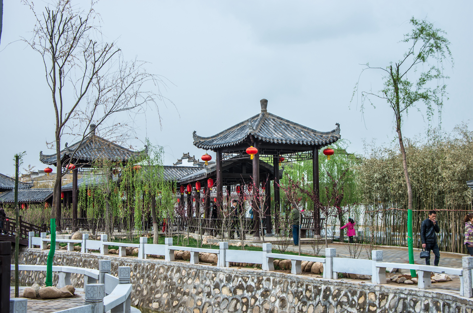 陕西的江南水乡,渭南小江南竹溪里