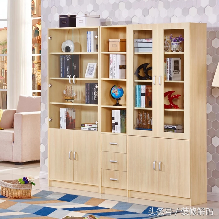 书柜电脑桌一体颜色搭配最新款,衣柜书柜电脑桌组合拐角