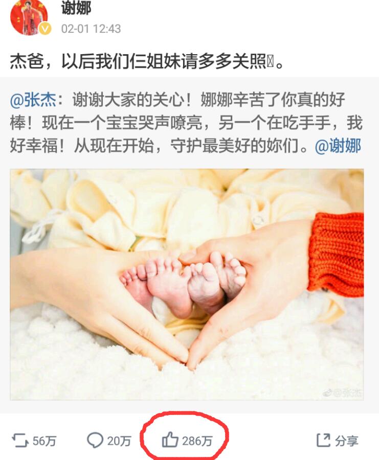 谢娜微博粉丝量破亿,谢娜微博粉丝破亿第一人