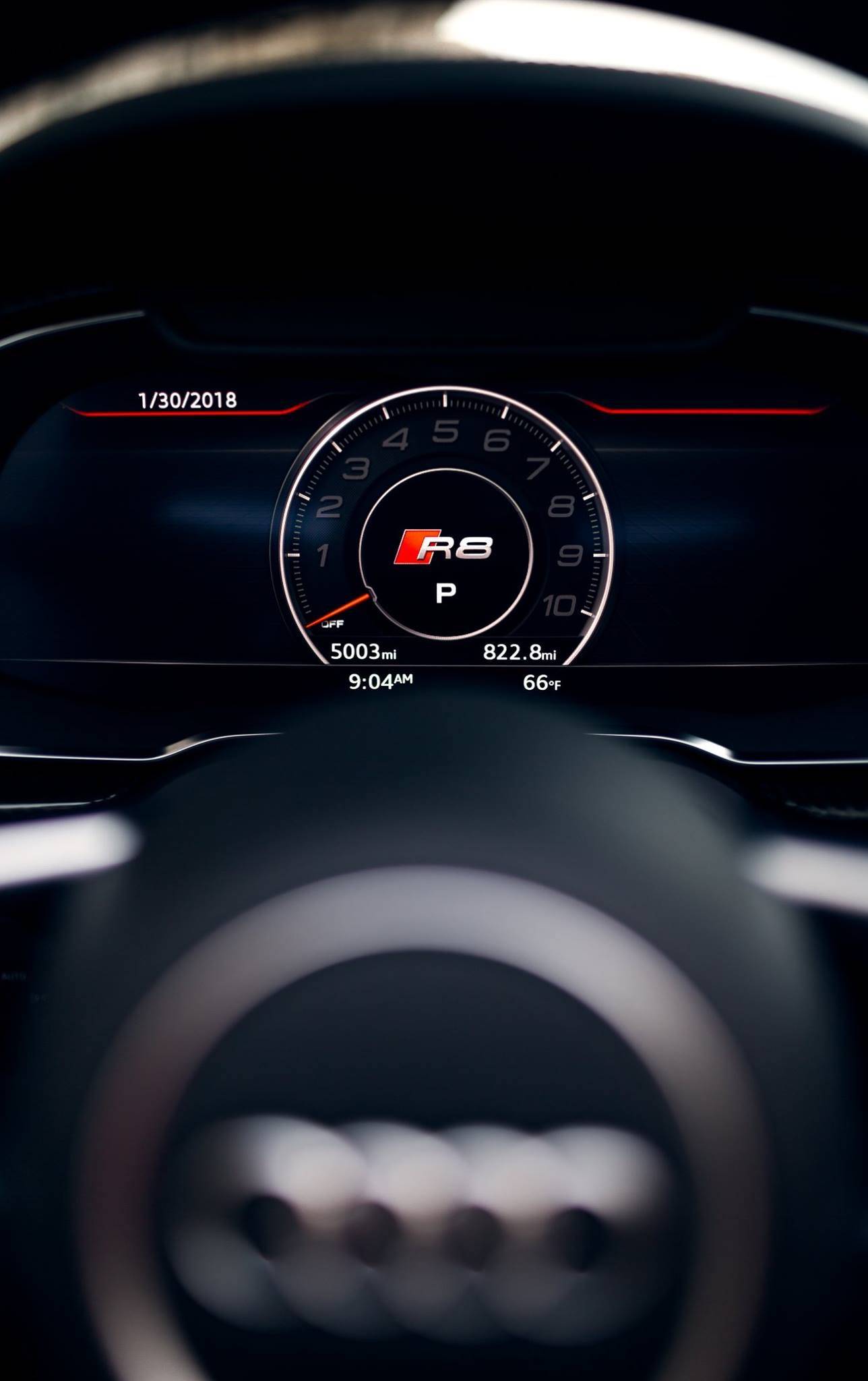 最新奥迪r8高清壁纸,奥迪r8赛道版高清壁纸