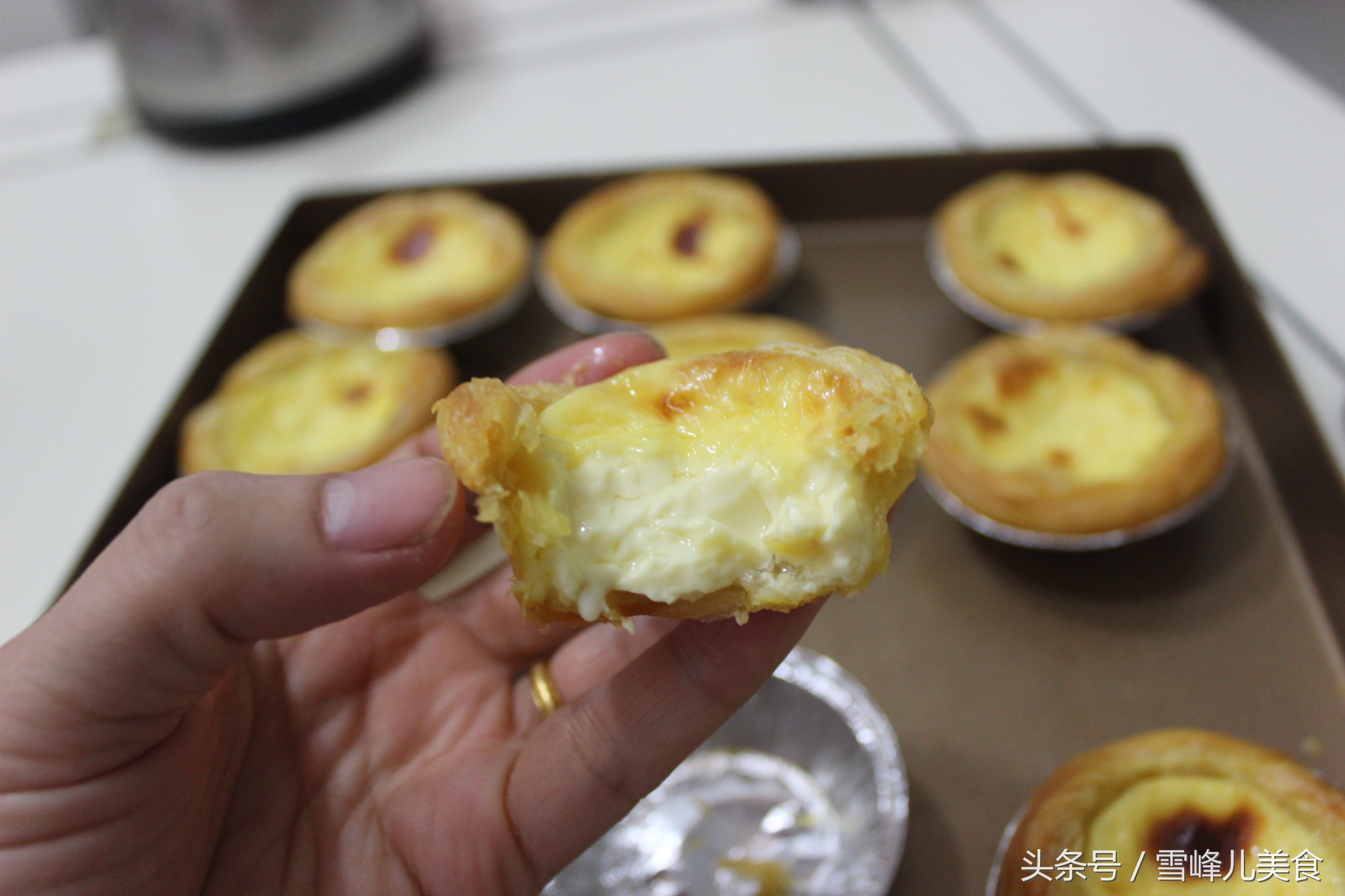 做蛋挞液很简单小朋友也会弄,家常蛋挞液怎么自己调