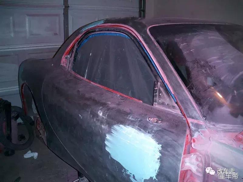 马自达rx-7爆改平民,马自达rx-7经历了几代