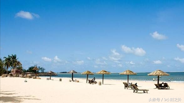 雷州乌石镇天成台度假黄金海岸,雷州乌石港景区