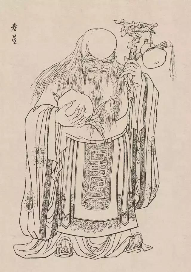 传统人物白描手稿,古代白描人物集锦