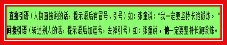 小学生直述句如何改转述句练习,小学转述句的改法技巧初三网
