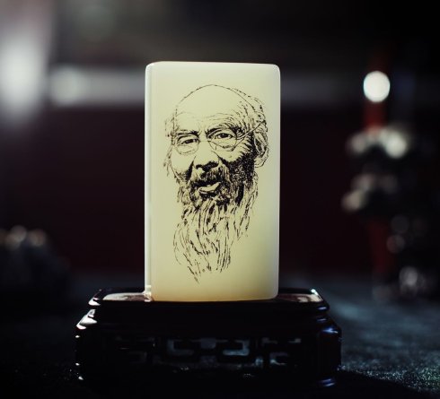 （七）杨氏微刻：淮海玉雕联盟2018走访蚌埠杨其鹏工作室