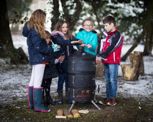 户外帐篷做饭的炉灶,户外露营折叠操作台双炉灶