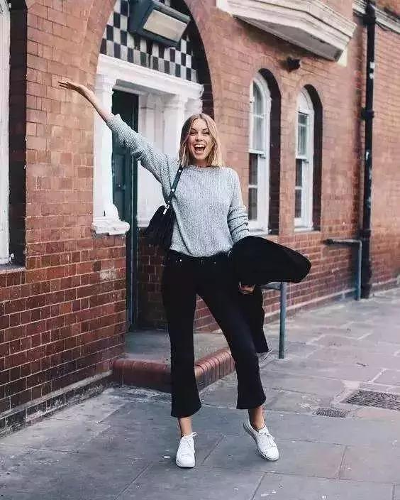 小个子直筒显瘦微喇叭裤,不开叉小个子微喇裤下垂感好百搭