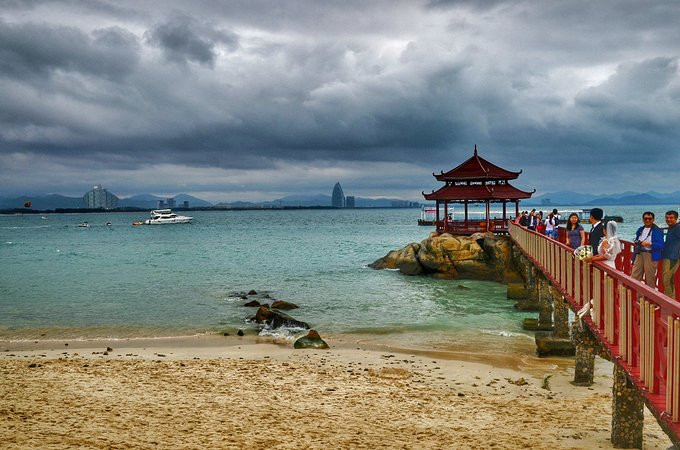 爱旅行爱生活之海南三亚蜈支洲,爱旅行游记攻略