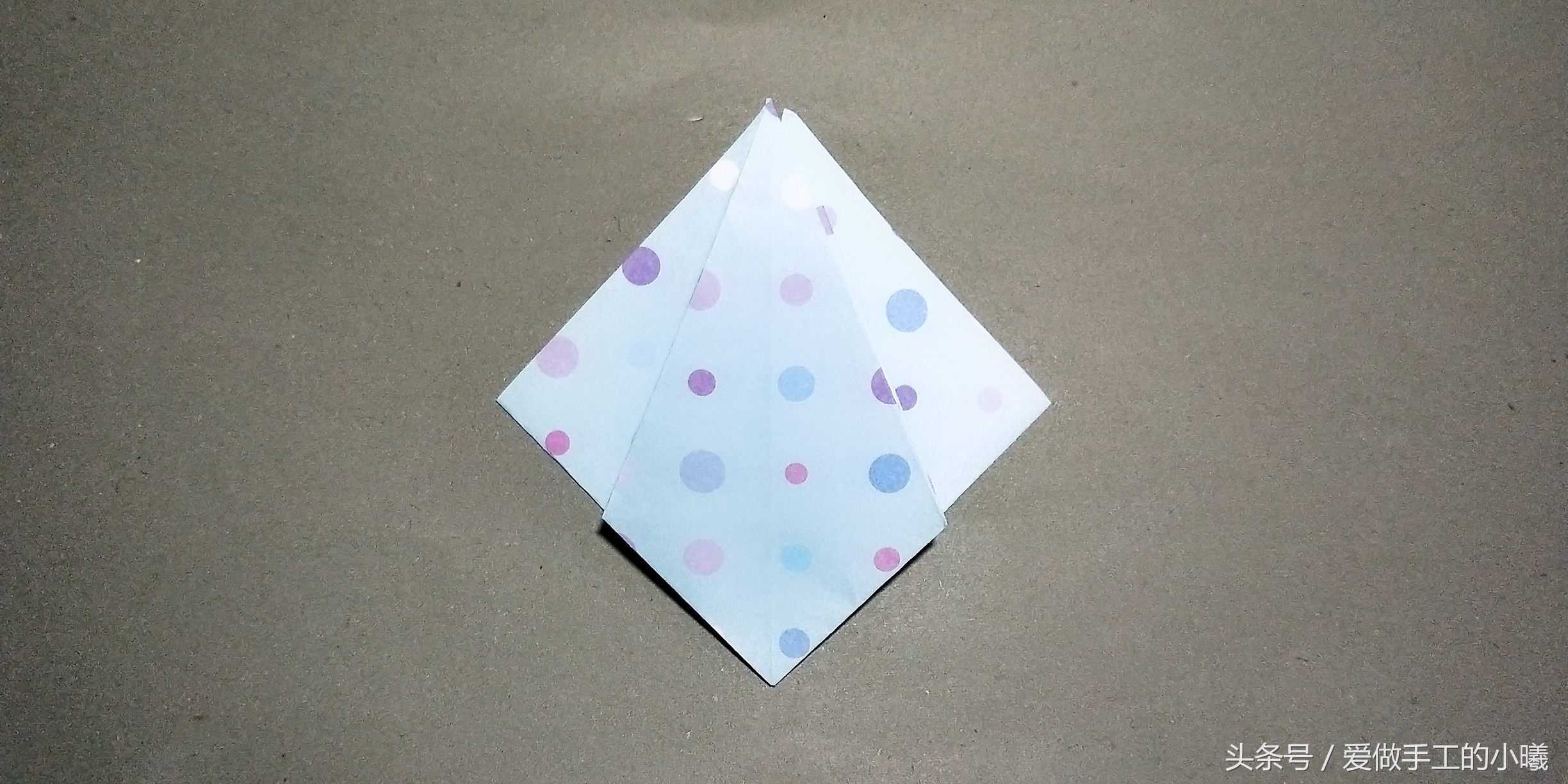 三头千纸鹤折纸,千纸鹤戒指折纸