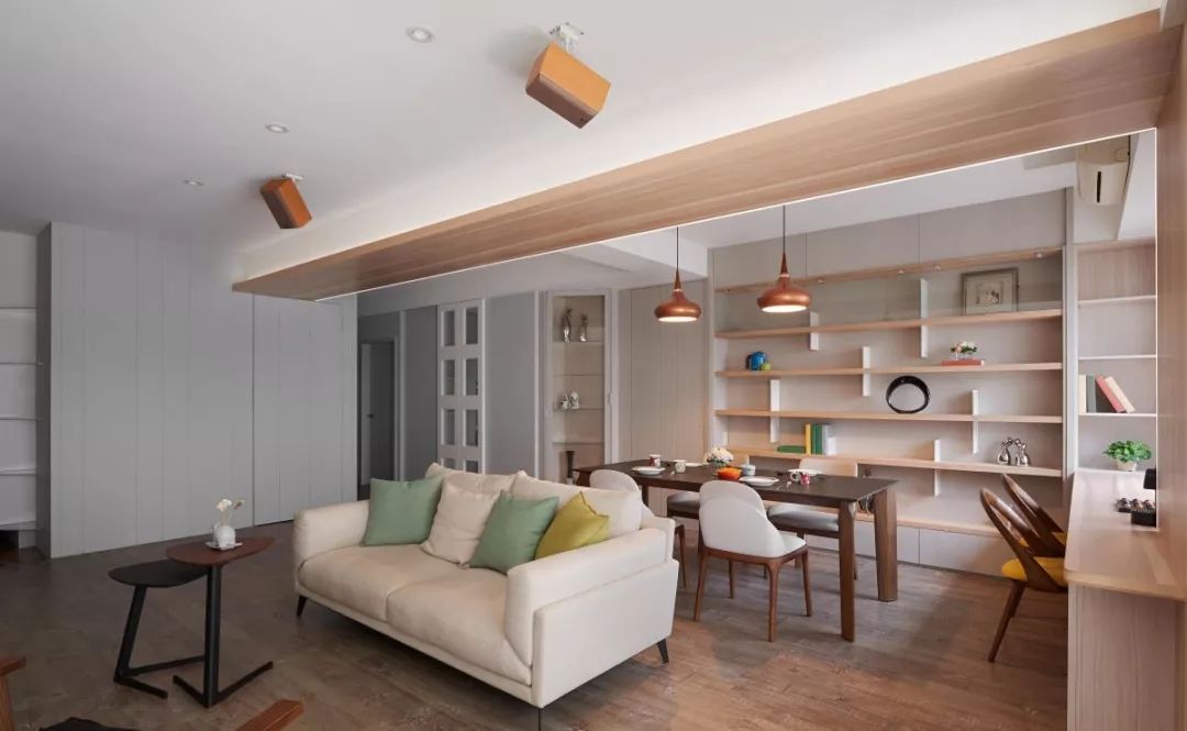 高质感120平现代风格,120平方米现代风格清爽空间