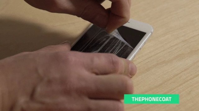 手机防爆膜碎了怎么去除痕迹,手机外壳掉漆刮花能修补吗