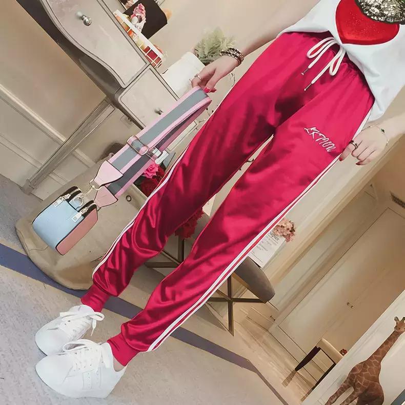 女童简约百搭休闲裤,百搭款慵懒风休闲裤女款