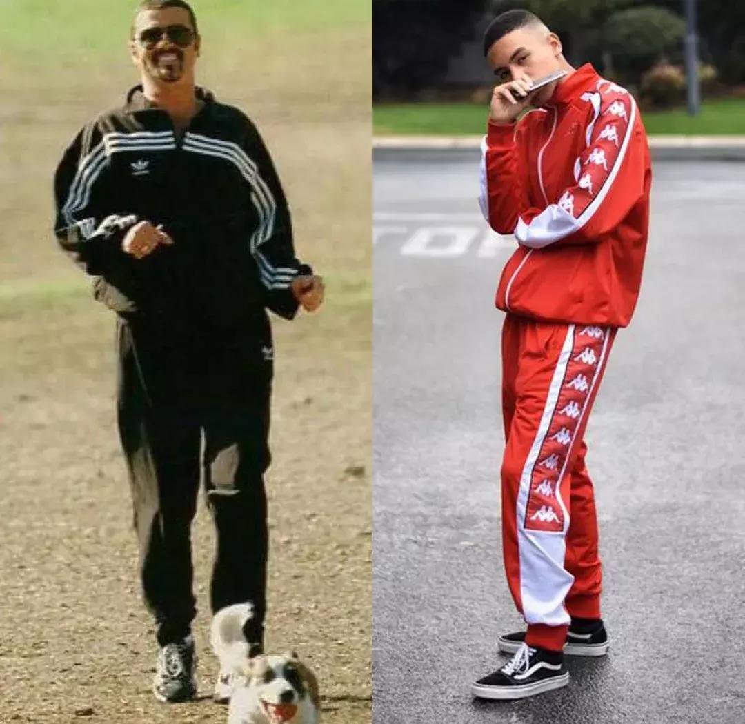 翻箱倒柜找出来的侧边条纹裤，却不知道怎么穿？