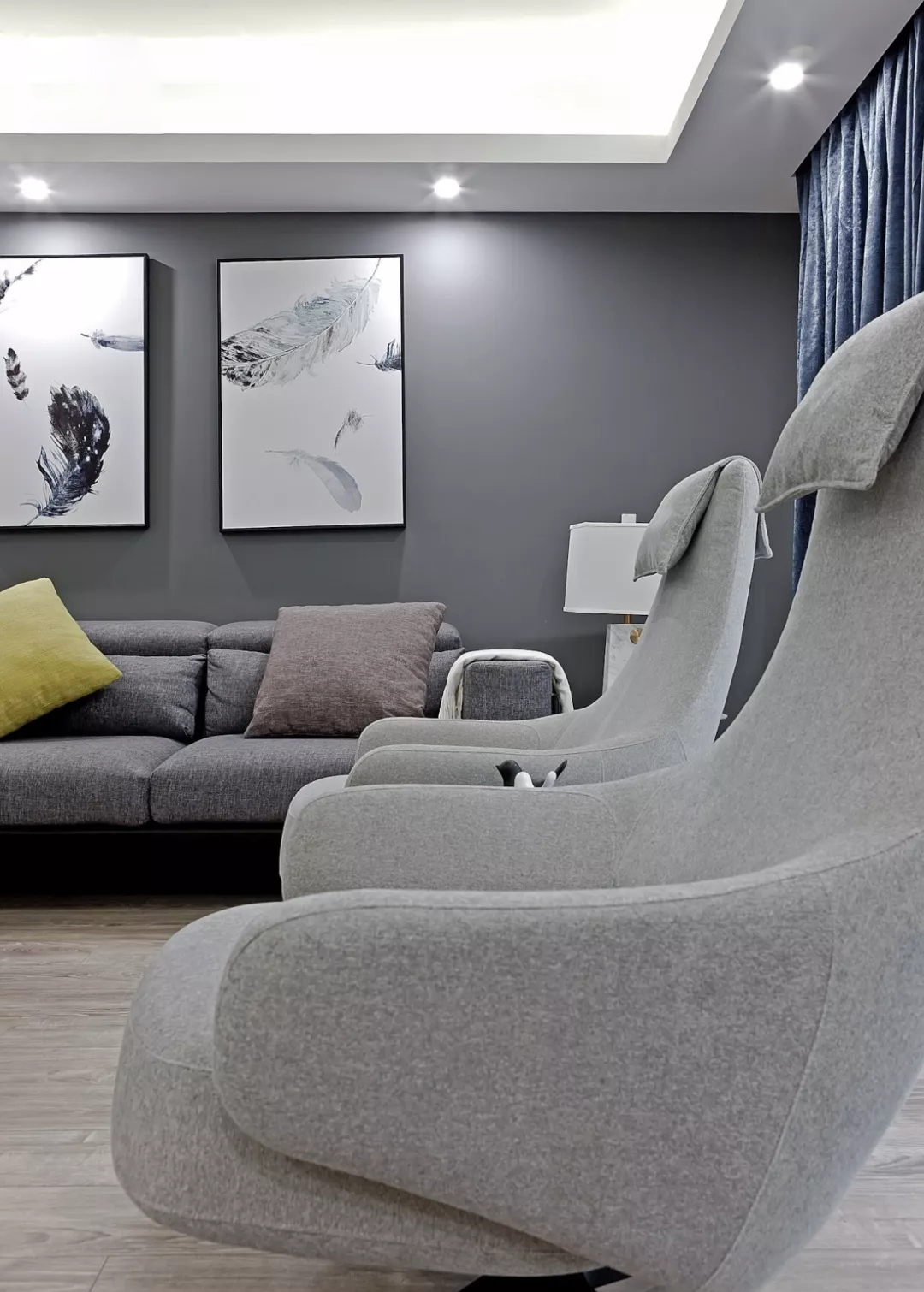 餐厅客厅一体简约现代,餐厅客厅一体现代简约装修