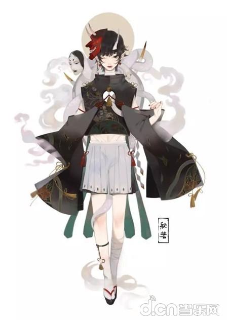 御馔津阴阳师皮肤,百绘罗衣御馔津