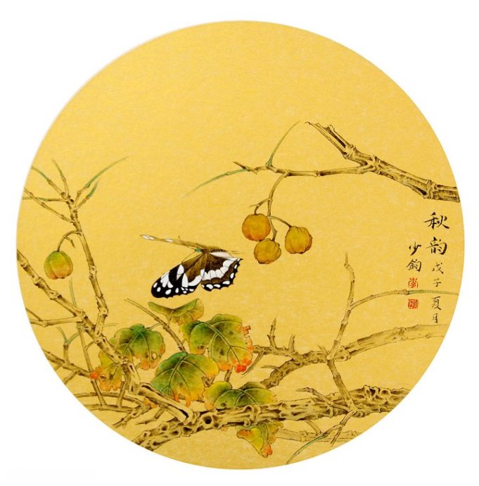 天天漫画网：画家李少钧《色与色叠加洒脱清逸的运笔》